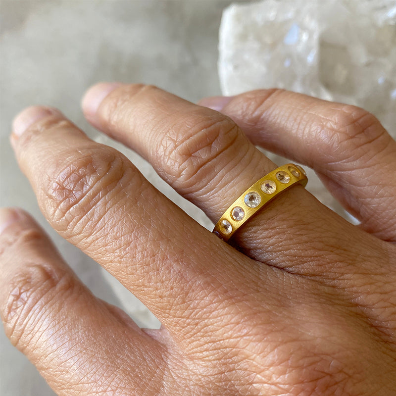 Stella Golden Labradorite Ring
