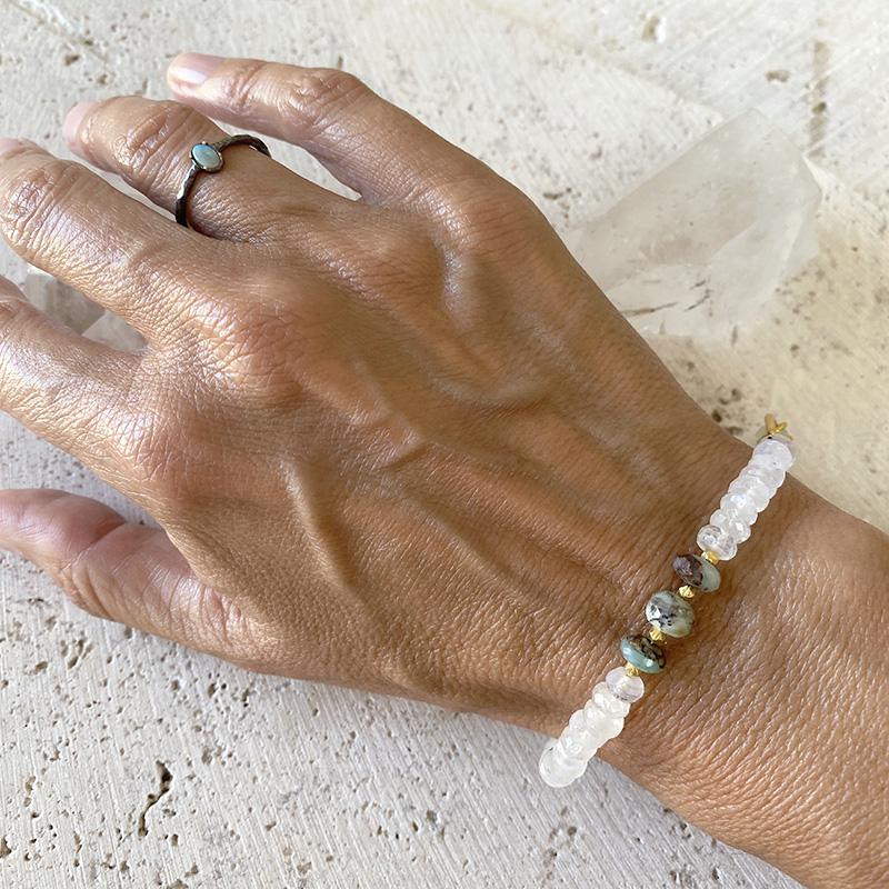 Moonstone And Opal Bracelet Bracelet Robindira Unsworth