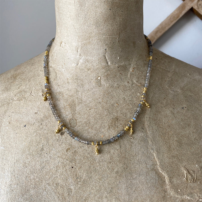 Labradorite Gypsy Collar Necklace