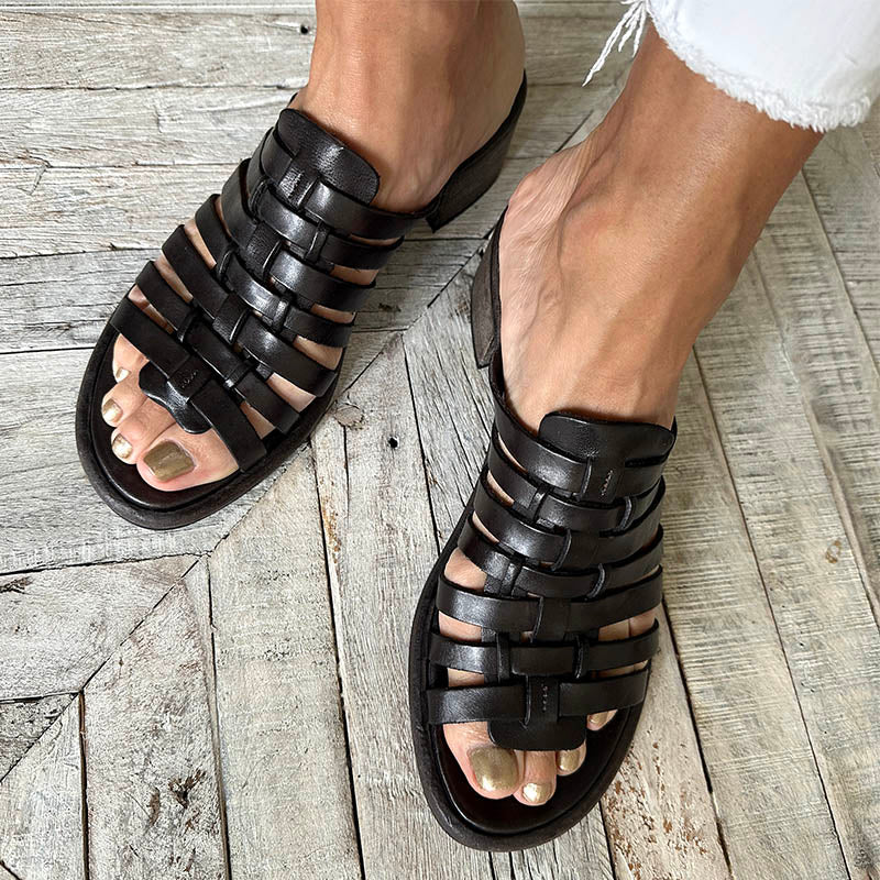 Brador Latina Black Sandal – Robindira Unsworth