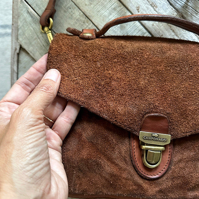 CAMPOMAGGI ショルダーバッグ Campomaggi - Woven Bag - Black – CAMI