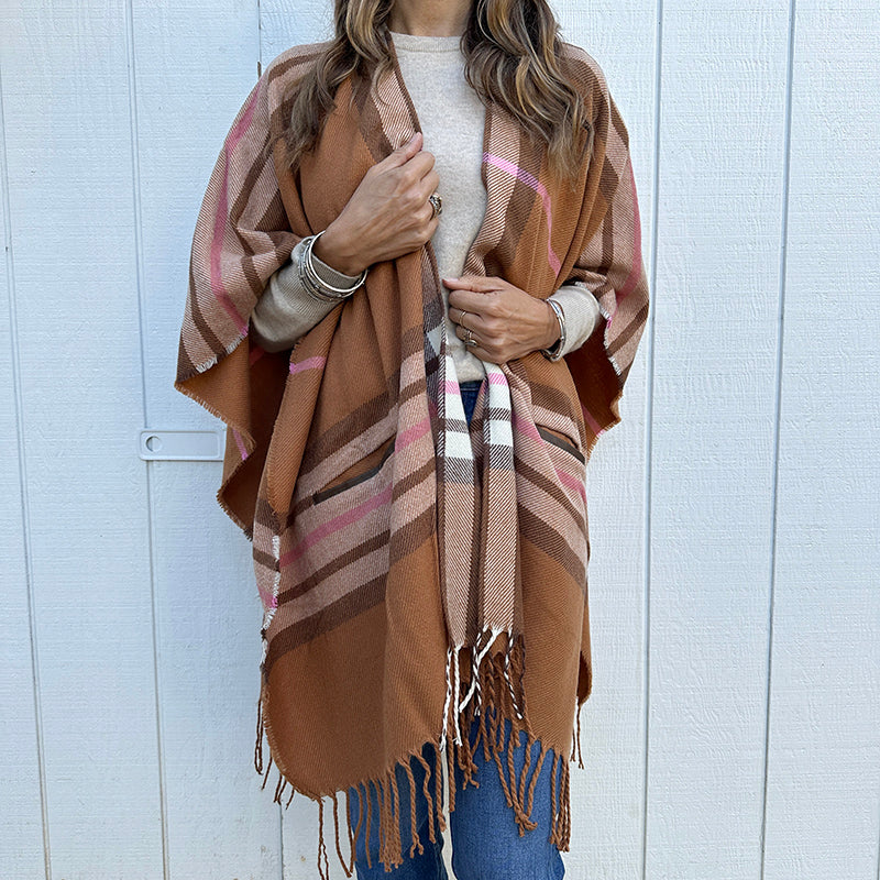 Cozy cape online wrap