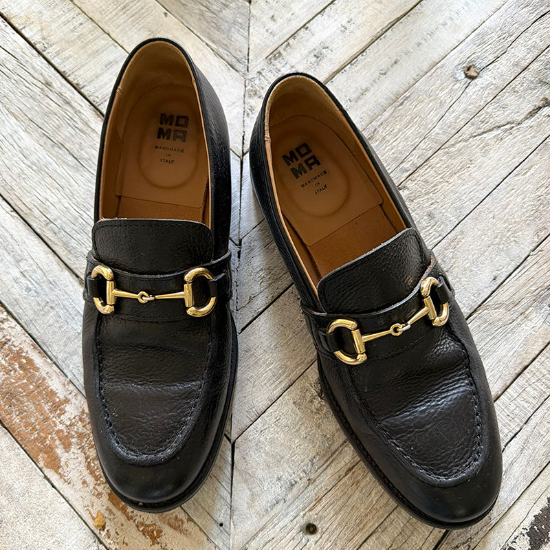ム*ー様 Loafer RU x Moma Aethon Black Loafer – Robindira Unsworth