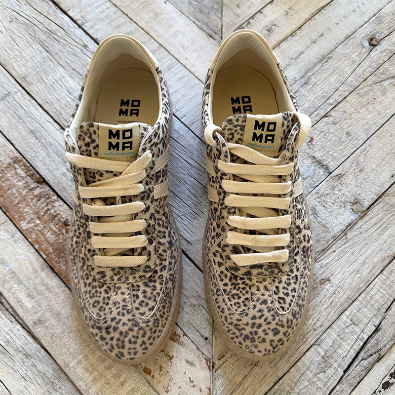 Moma Leopard Leather Sneakers – Robindira Unsworth