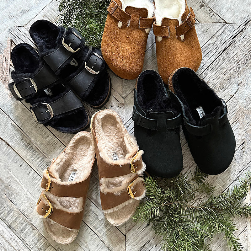 Birkenstock Boston Shearling Clogs