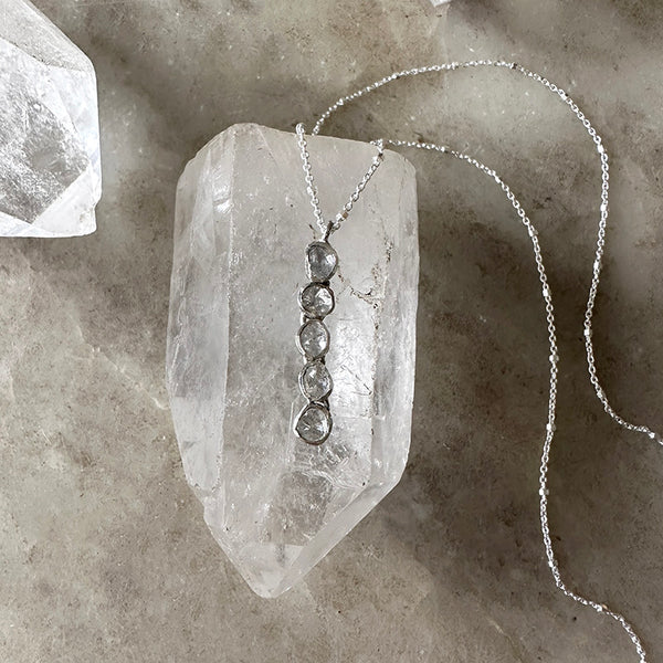 Eternity Diamond Cascade Necklace – Robindira Unsworth