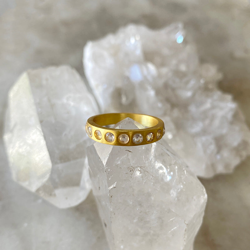 Stella Golden Labradorite Ring