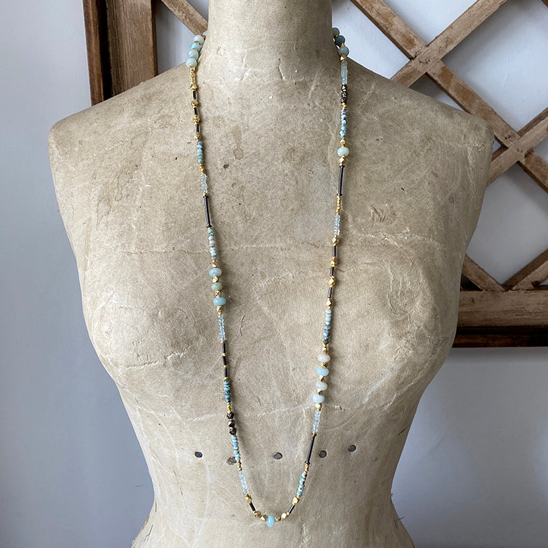 Gemstone Layering Necklace