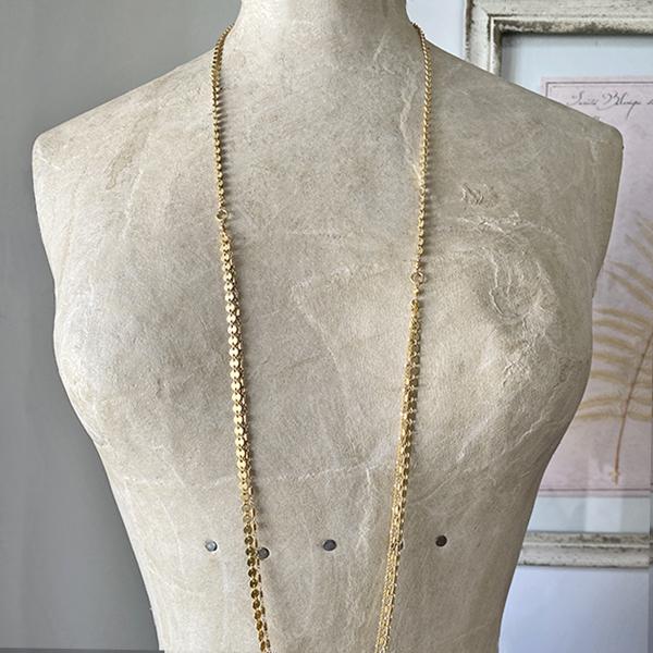 Shimmering Gold Chain Necklace Necklace Robindira Unsworth 
