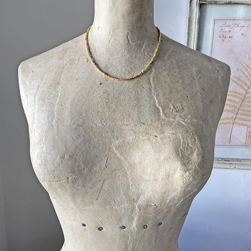 Shimmering Gold Collar Necklace Necklace Robindira Unsworth 